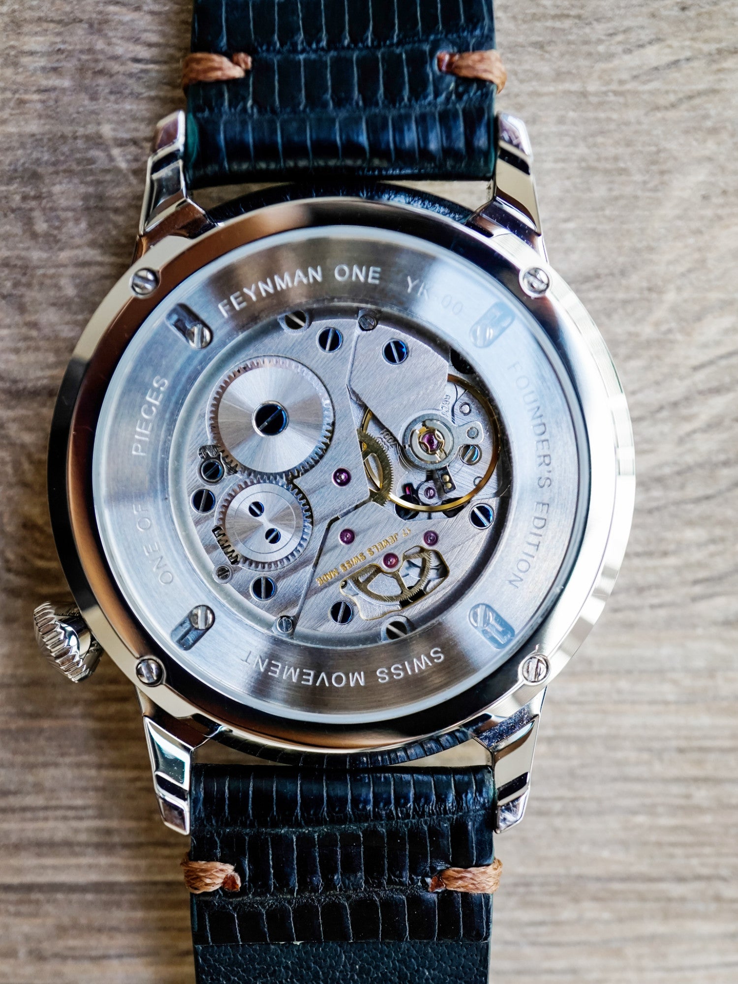 ETA 7001, Actual case back does not have Founder's Edition Engraving