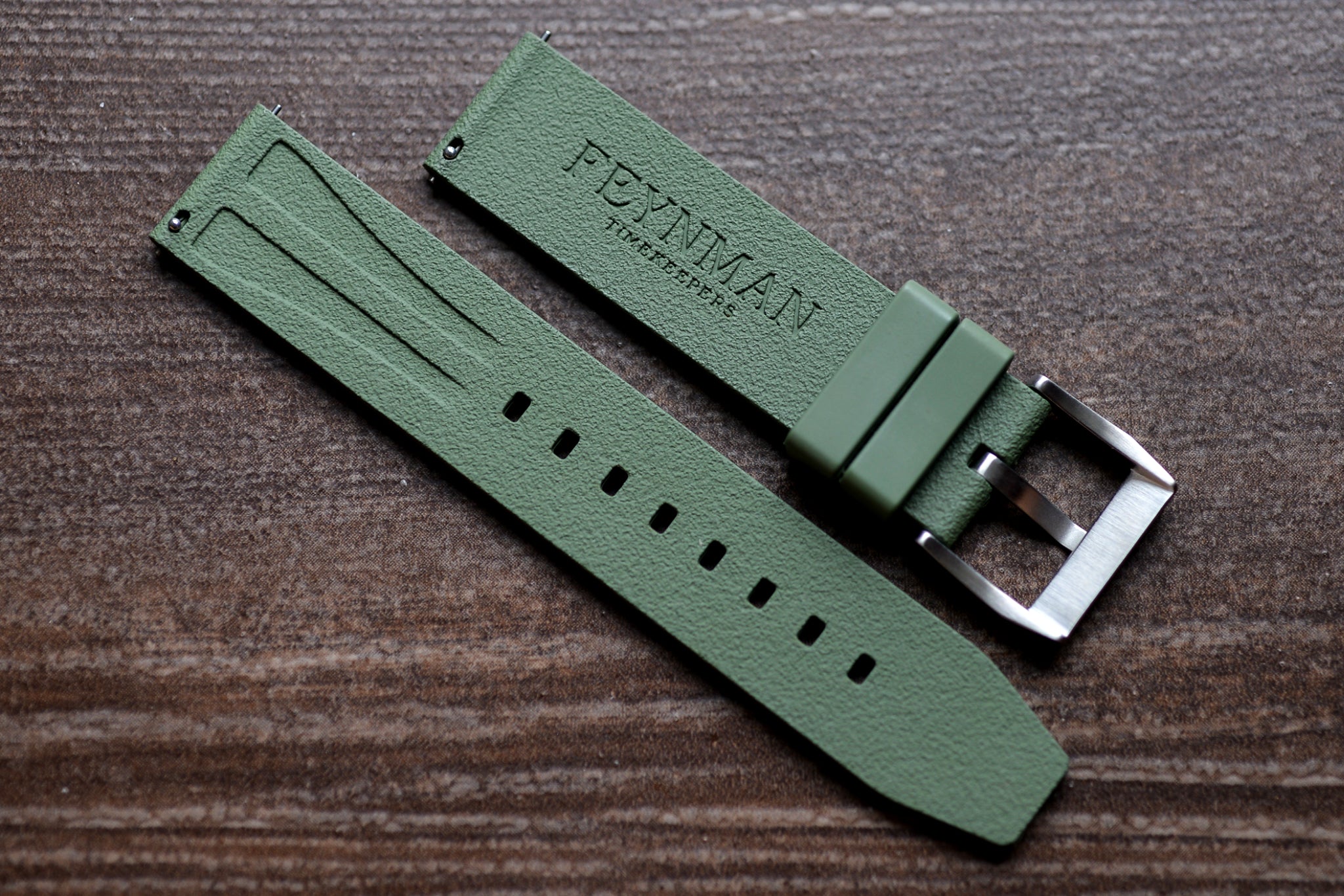 Feynman FKM Rubber Strap - 20/20mm