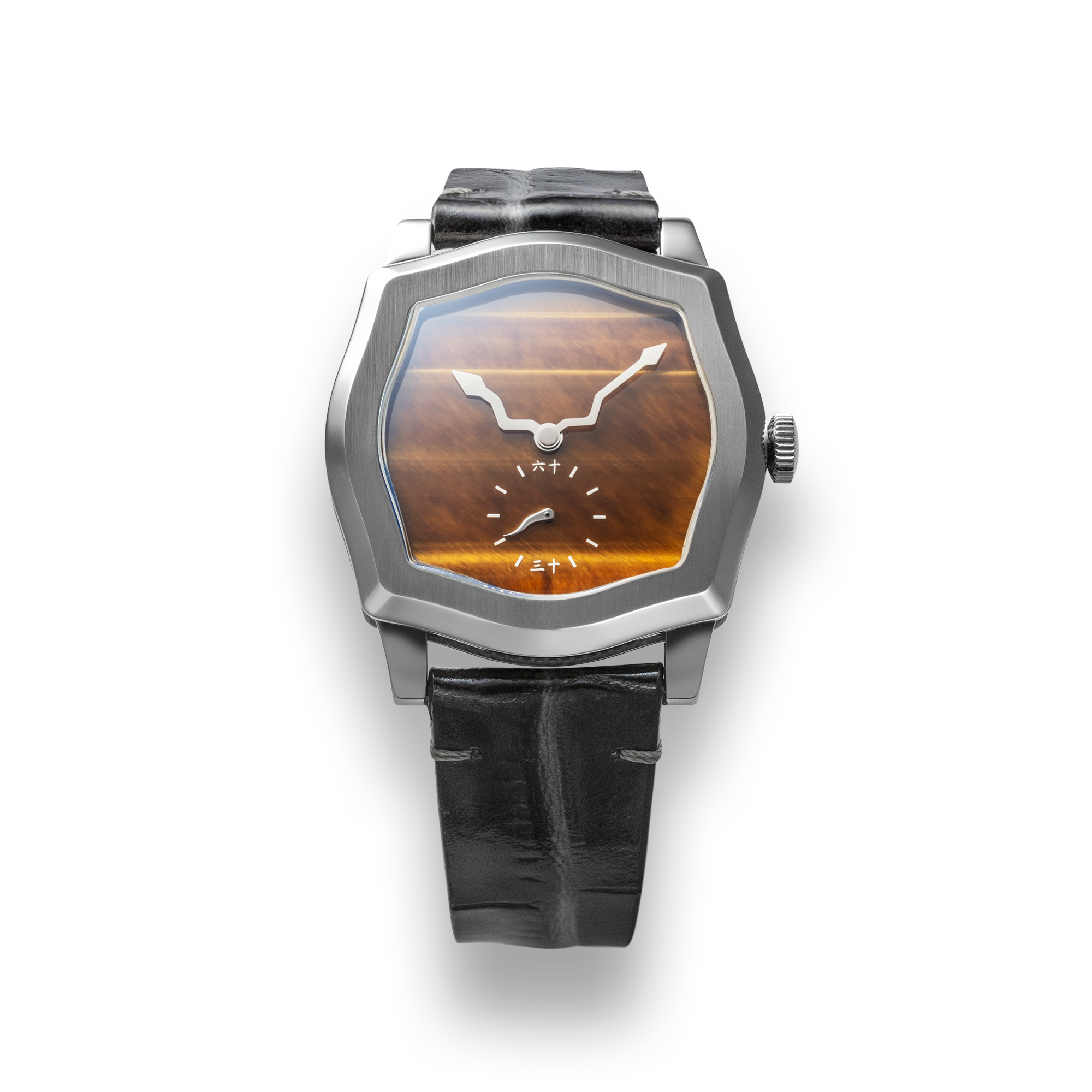 Feynman Q - Tiger's Eye Steel