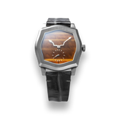 Feynman Q - Tiger's Eye Steel