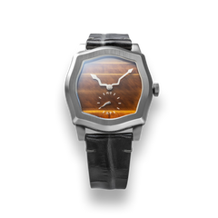Feynman Q - Tiger's Eye Steel